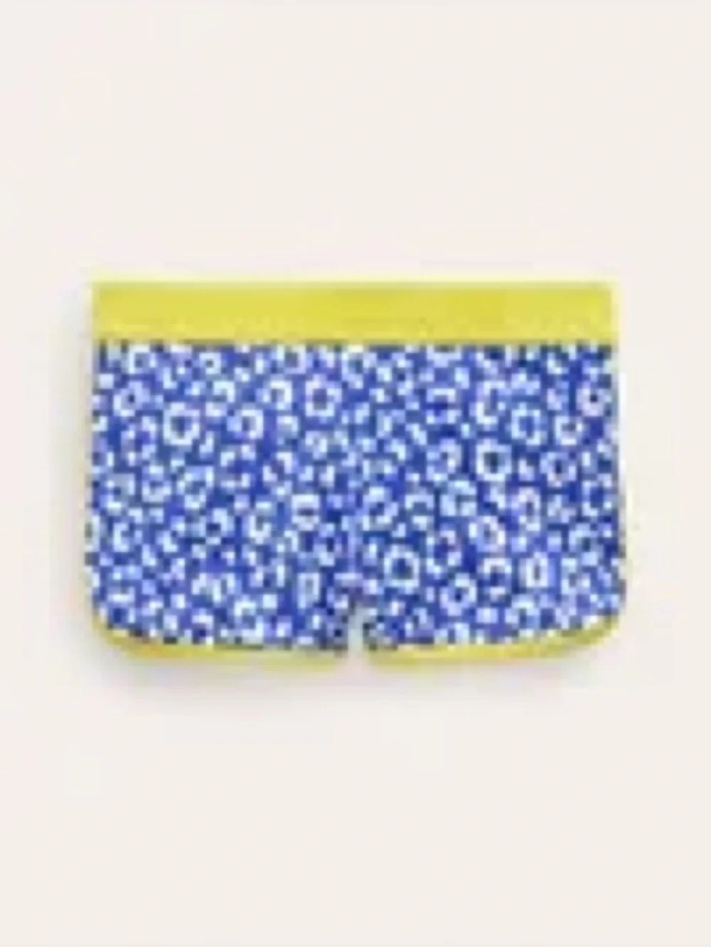 Patterned Swim Shorts - Blue Leopard, 7-8y